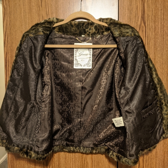 GUESS Leopard Print Jacket - Picture 9 of 12